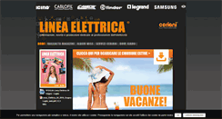 Desktop Screenshot of lineaelettrica.net